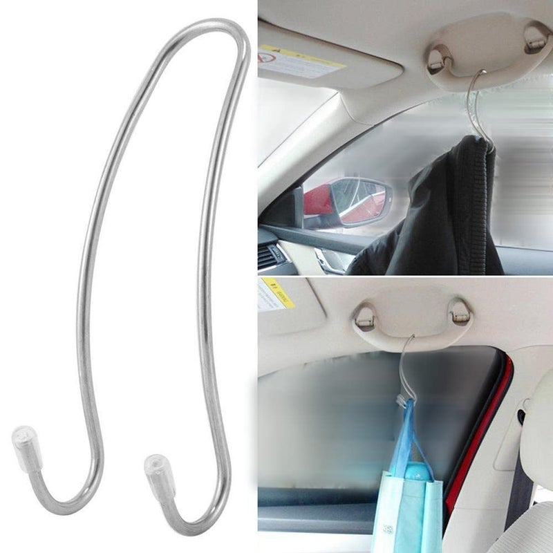 HnF shop HnFshop 2 Pcs/Pack Car Seat Truck Coat Hook Purse Bag Hanging Hanger Auto Bag Organizer Holder - Image 2